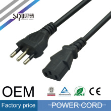 SIPU high quality Italy best price with plug power cord computer power cable